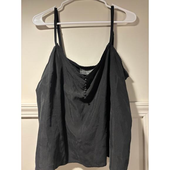 Anthropologie Tops - NWT Anthropologie Saturday Sunday Adjustable Strap silk-like Cami Tank Large